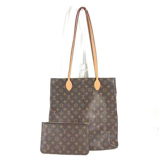 LOUIS VUITTON M45199 モノグラム キャリーイット トートバッグ カバン 肩掛け ポーチ付き ショルダーバッグ モノグラムキャンバス レディース ブラウン