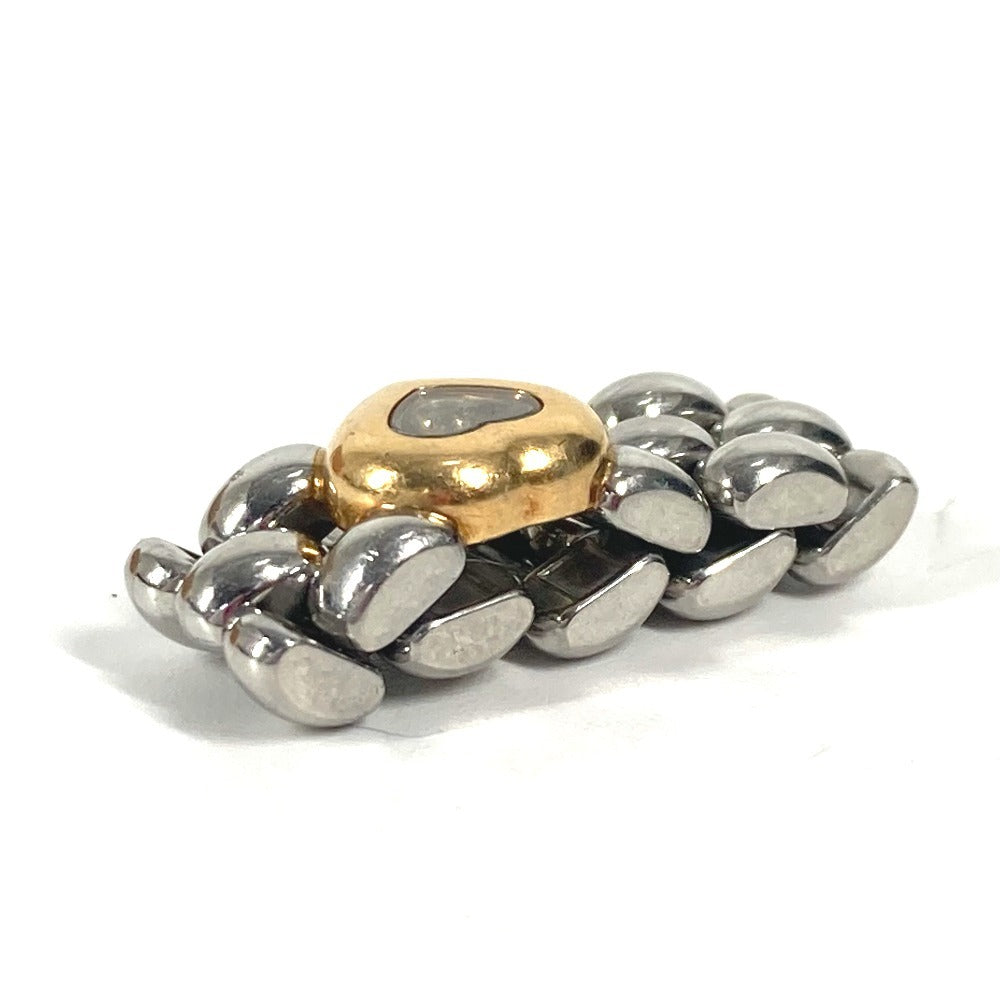 Chopard Happy Diamonds Heart Accessory Ring, Stainless Steel, Women's, Silver