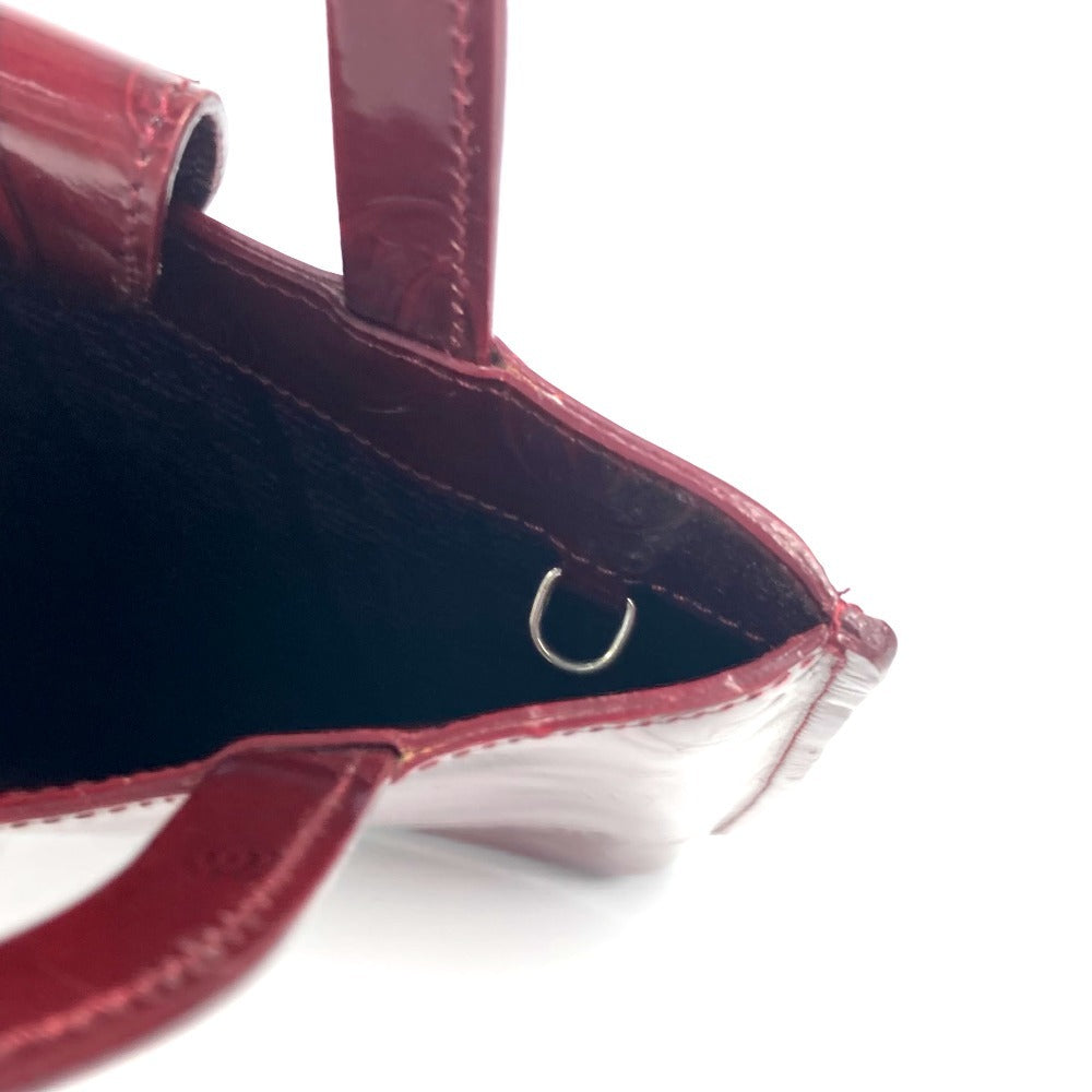 CARTIER ハッピーバースデー ロゴ カバン トートバッグ ハンドバッグ レザー レディース レッド - brandshop-reference
