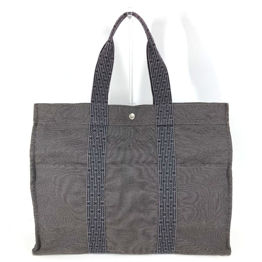 HERMES エールライン GM カバン トートバッグ ビジネスバッグ ハンドバッグ キャンバス ユニセックス グレー - brandshop-reference