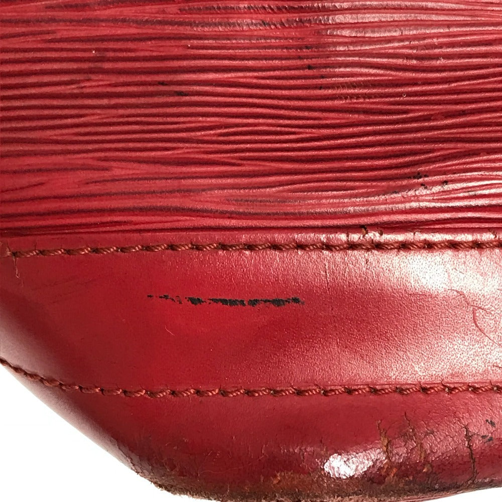 LOUIS VUITTON M44007 Epi Noe Shoulder Bag, Epi Leather, Women's, Castilian Red