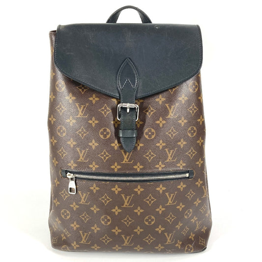 LOUIS VUITTON M40637 モノグラムマカサー パルク バックパック カバン フラップ リュックサック モノグラムマカサーキャンバス ユニセックス ブラウン