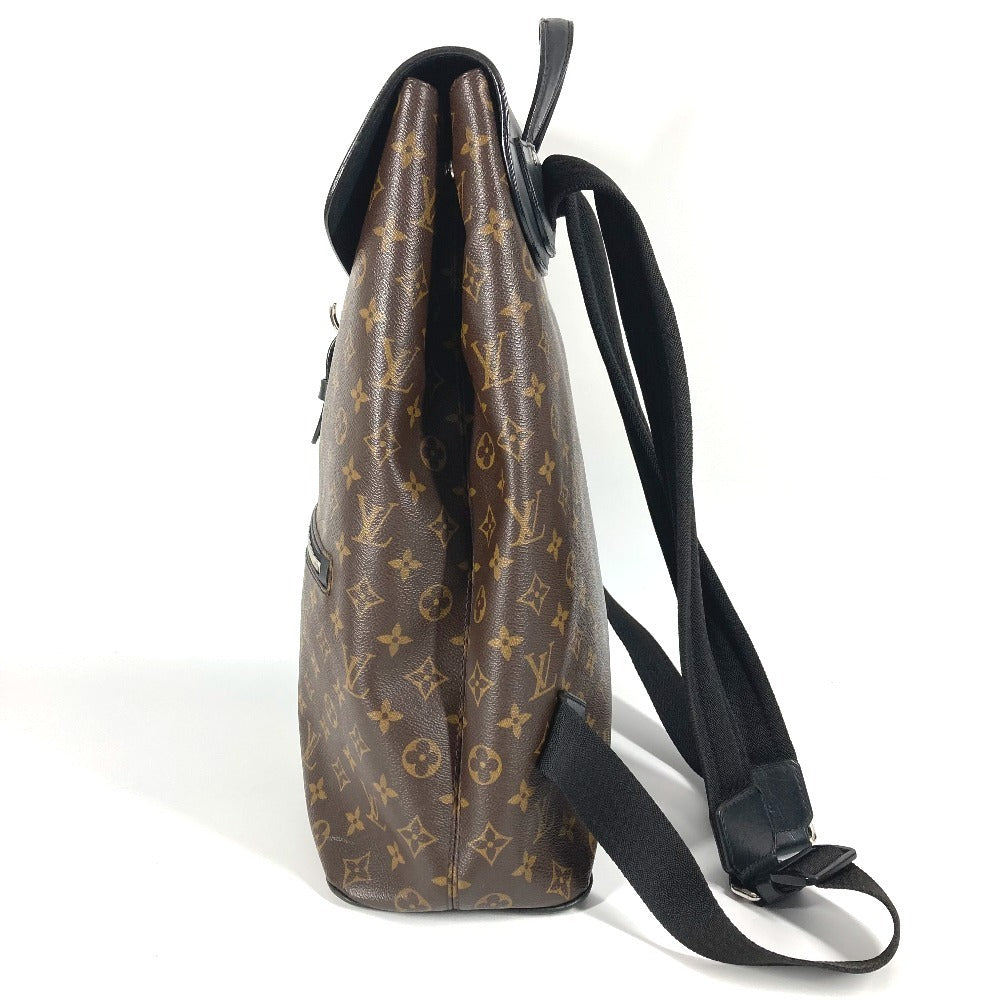 LOUIS VUITTON M40637 モノグラムマカサー パルク バックパック カバン フラップ リュックサック モノグラムマカサーキャンバス ユニセックス ブラウン