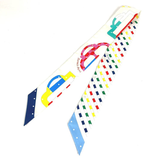 HERMES Twilly Band Scarf Silk Scarf Women's Twilly Twilly