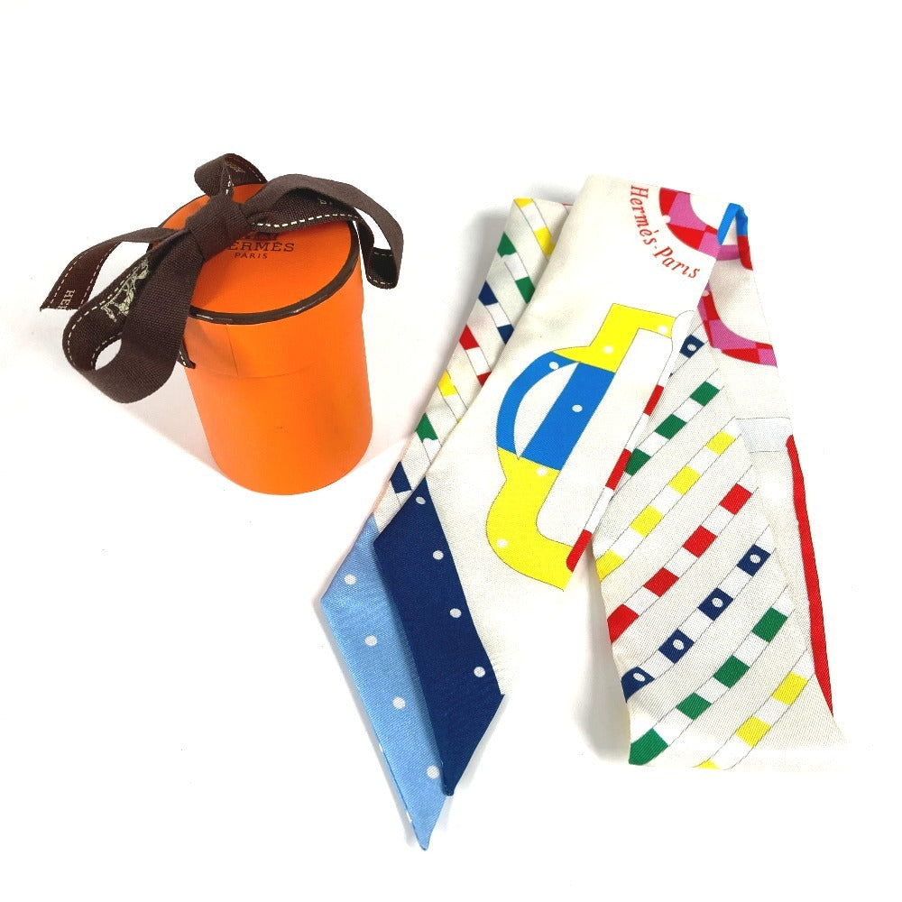 HERMES Twilly Band Scarf Silk Scarf Women's Twilly Twilly