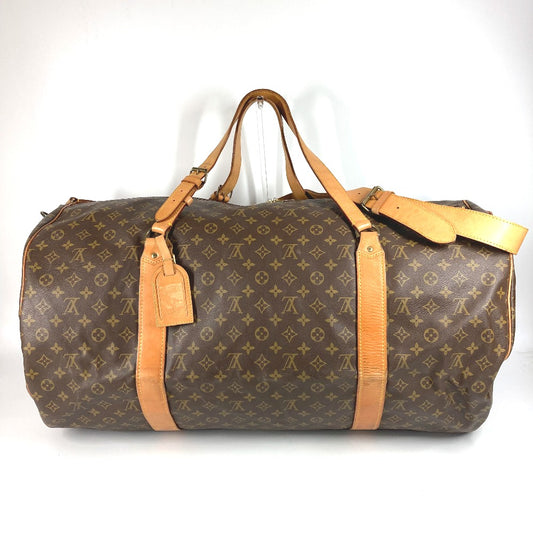LOUIS VUITTON M41220 Monogram Sac Porochon Bag 2WAY Bag Shoulder Bag Travel Bag Travel Bag Boston Bag Monogram Canvas Unisex Brown