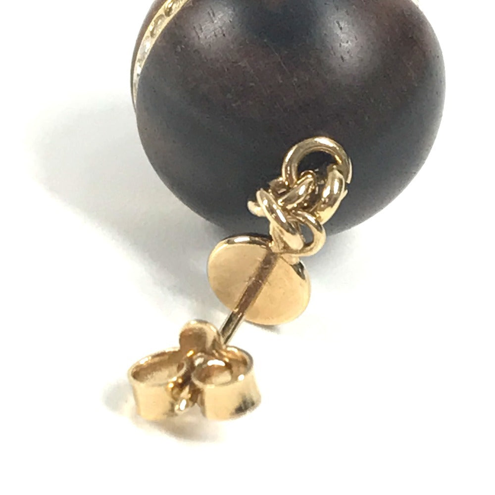 LOUIS VUITTON M66398 ロゴ ラインストーン アクセサリー ブークル ドレイユ マグネティックボア ピアス メタル レディース ゴールド