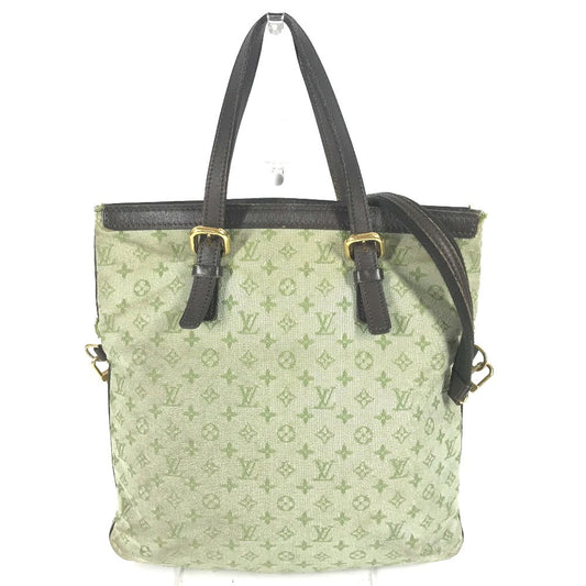 LOUIS VUITTON M92209 Monogram mini Françoise Bag Tote Bag 2WAY Bag Shoulder Bag Hand Bag Monogram Mini Canvas khaki Used