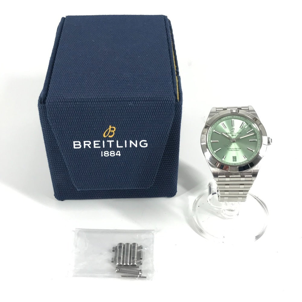 BREITLING A10380 クロノマット オートマチック 36 ウォッチ 腕時計 SS ユニセックス シルバー