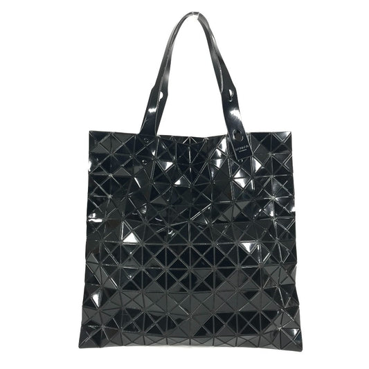ISSEY MIYAKE BAOBAO Tote Bag, Shoulder Bag, PVC/Leather, Unisex, Black