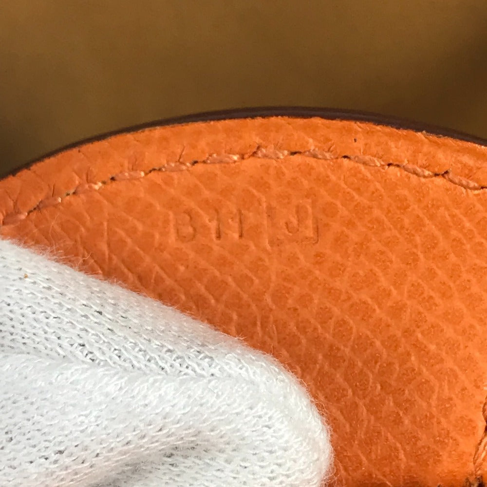 HERMES パリボンベイ35 パリボンベイ 35 カバン トートバッグ ハンドバッグ エプソン レディース オレンジ