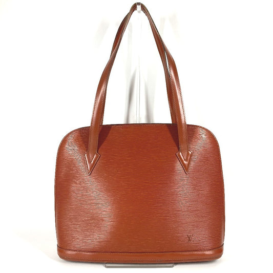 LOUIS VUITTON M52283 エピ リュサック 斜め掛け カバン ポシェット ショルダーバッグ エピレザー ユニセックス ケニアブラウン ブラウン