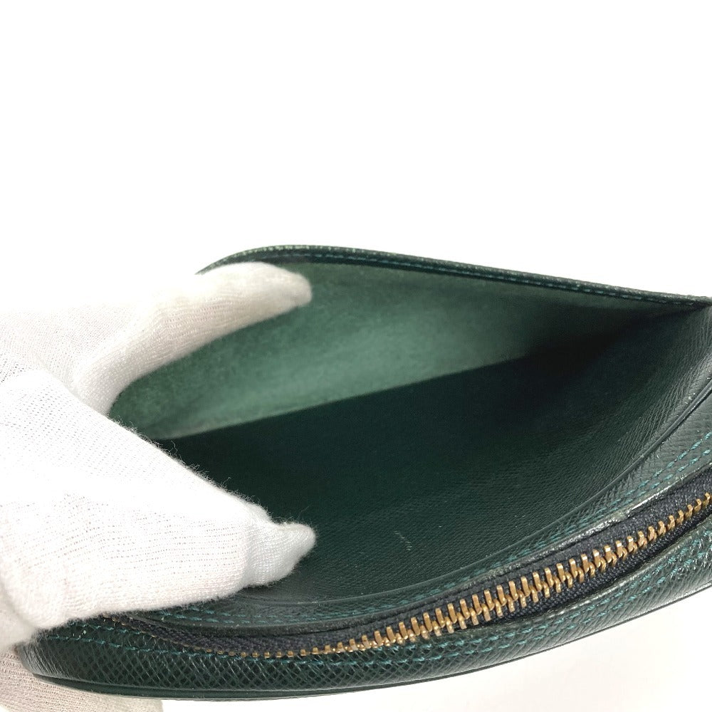 LOUIS VUITTON M30304 タイガ アクセサリーポーチ メイクポーチ 化粧ポーチ クラッチバッグ ポーチ タイガレザー ユニセックス エピセア カーキ