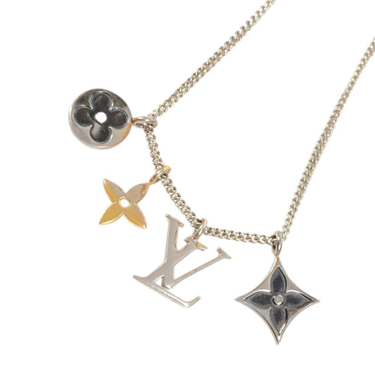 LOUIS VUITTON M00521 ペンダント LV インスティンクト アクセサリー チェーンネックレス ネックレス メタル ユニセックス シルバー