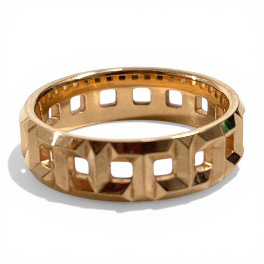 TIFFANY&Co. K18 金 18K Tトゥルー アクセサリー ジュエリー リング・指輪 Au750 レディース ゴールド