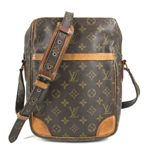 LOUIS VUITTON M45264 モノグラム ダヌーブMM ダヌーブ MM カバン ポシェット 斜め掛け ショルダーバッグ モノグラムキャンバス ユニセックス ブラウン