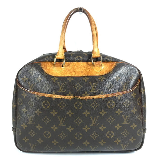 LOUIS VUITTON M47270 モノグラム ドーヴィル カバン トートバッグ ミニボストンバッグ ハンドバッグ モノグラムキャンバス ユニセックス ブラウン