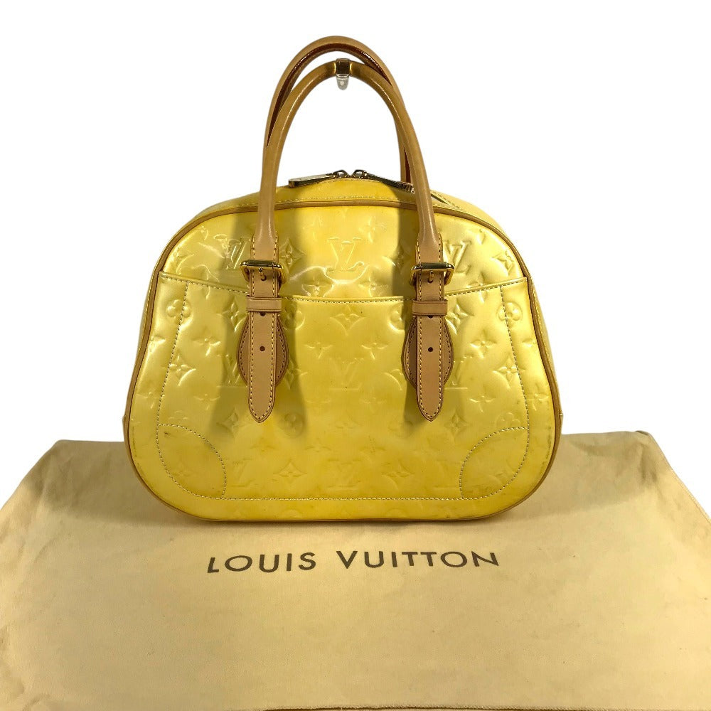 LOUIS VUITTON M93514 モノグラムヴェルニ サミットドライブ ショルダーバッグ カバン ハンドバッグ モノグラムヴェルニキャンバス レディース ペルル ホワイト