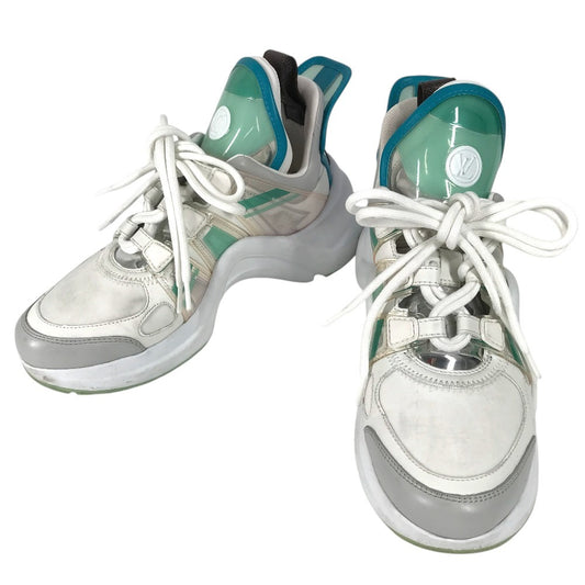 LOUIS VUITTON Archlight Shoes Sneakers Leather Women's White