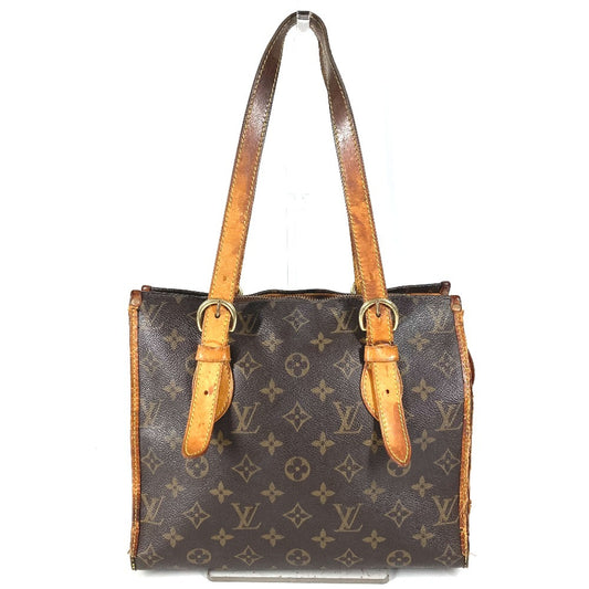 LOUIS VUITTON M40007 モノグラム ポパンクールオ ポパンクール オ カバン トートバッグ 肩掛け ショルダーバッグ モノグラムキャンバス ユニセックス ブラウン