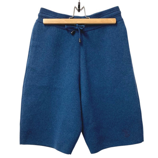 BURBERRY 8039162 TBロゴ ハーフパンツ ボトムス 紐 ショートパンツ アパレル パンツ カシミヤ メンズ ブルー