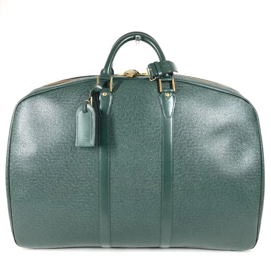LOUIS VUITTON M30104 タイガ エランガアンポッシュ カバン 旅行バッグ トラベルバッグ ボストンバッグ タイガレザー ユニセックス エピセア グリーン