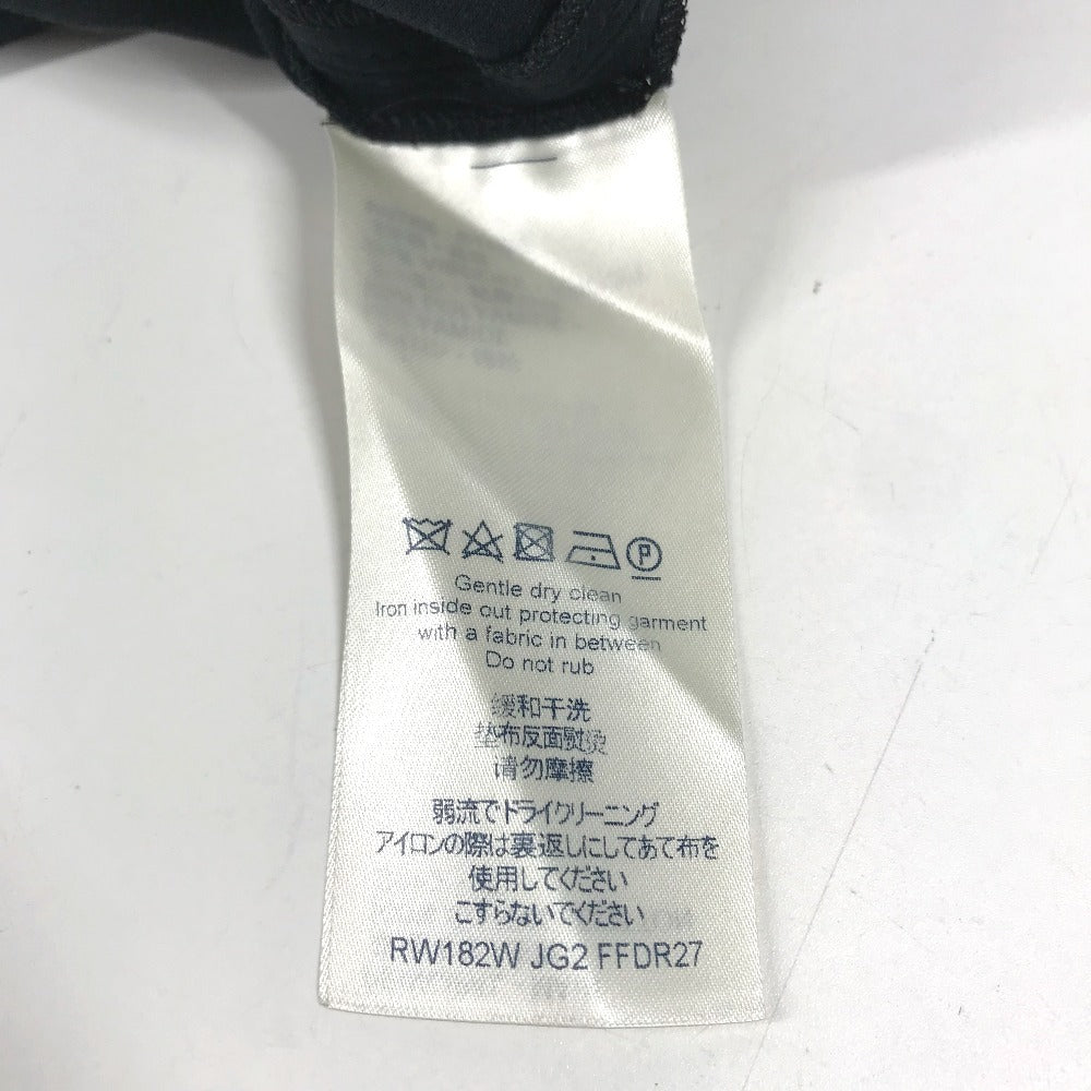 LOUIS VUITTON 不明 emblem logo Apparel short sleeve tops RW182W Short sleeve T-shirt cotton Black Used