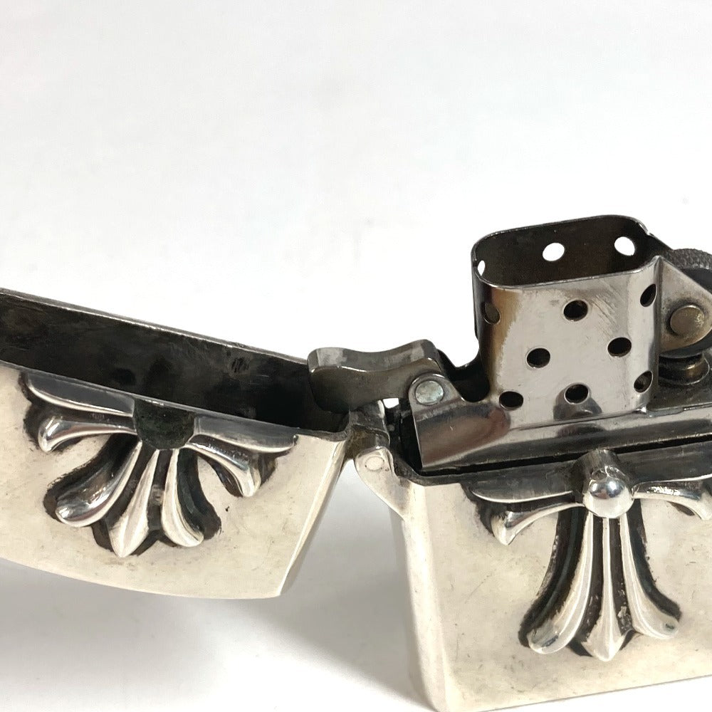 CHROME HEARTS Zippo Logo cross Smoking accessories, cigarette smoke, interior decor Lighter Metal Silver Used
