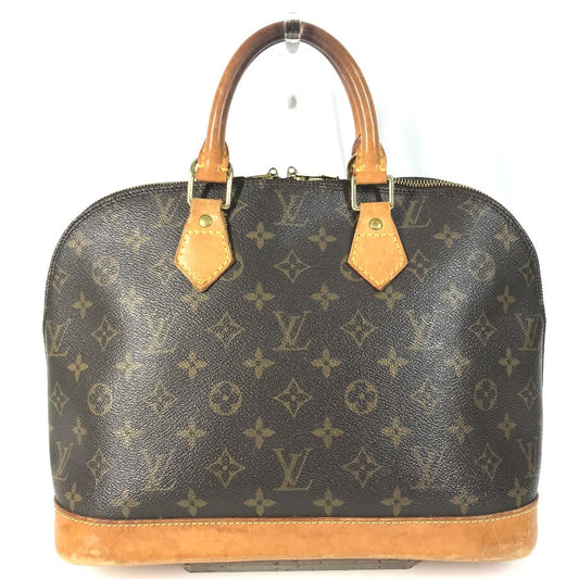 LOUIS VUITTON M51130 Monogram Alma Bag Tote Bag Hand Bag MonogramCanvas Brown Used