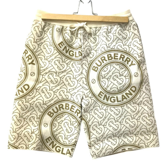BURBERRY 8053763 Logo TB Apparel shorts Shorts wool / polyester Beige Used
