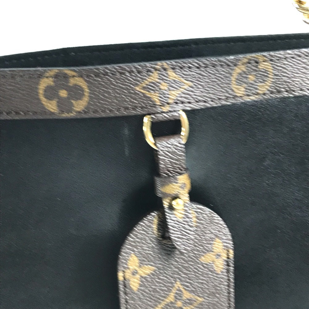 LOUIS VUITTON M13137 Monogram Nova MM Nova MM Double Chain Bag Tote Bag Shoulder Bag Shoulder Bag Leather Noir Black/Brown Used