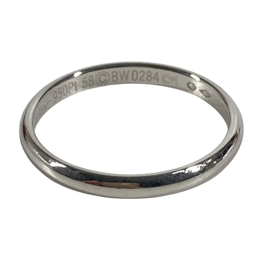 CARTIER Platinum Accessory Jewelry Ring Pt950 Silver Used