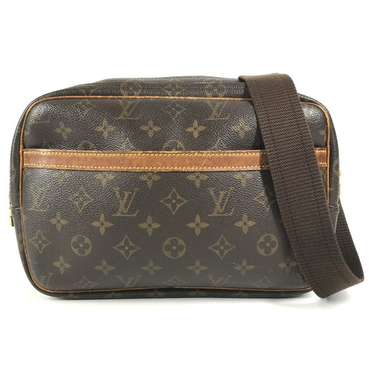 LOUIS VUITTON M45254 Monogram ReporterPM Reporter PM Crossbody bag Shoulder Bag MonogramCanvas Brown Used