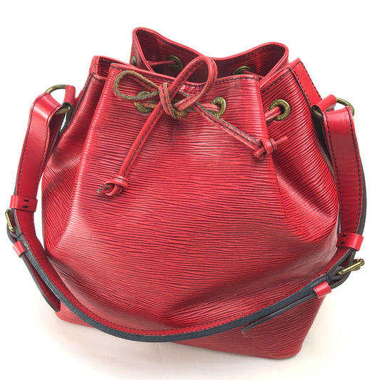 LOUIS VUITTON M44107 エピ プチノエ カバン ワンショルダー ショルダーバッグ エピレザー レディース カスティリアンレッド レッド