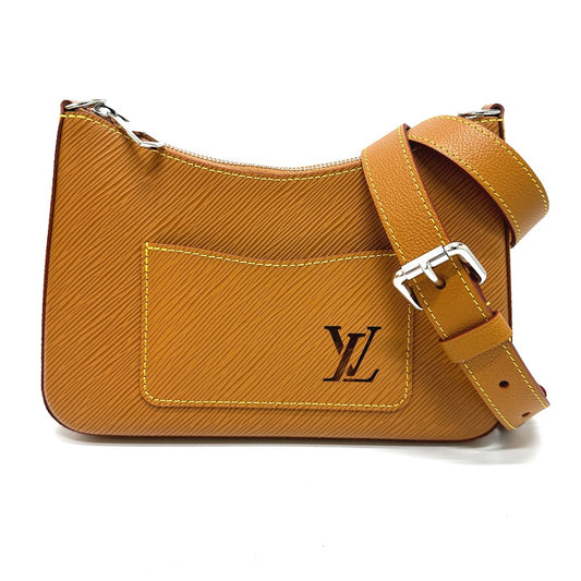 LOUIS VUITTON M80794 Epi Monogram Marel 2-Way Shoulder Bag in Epi Leather, Brown
