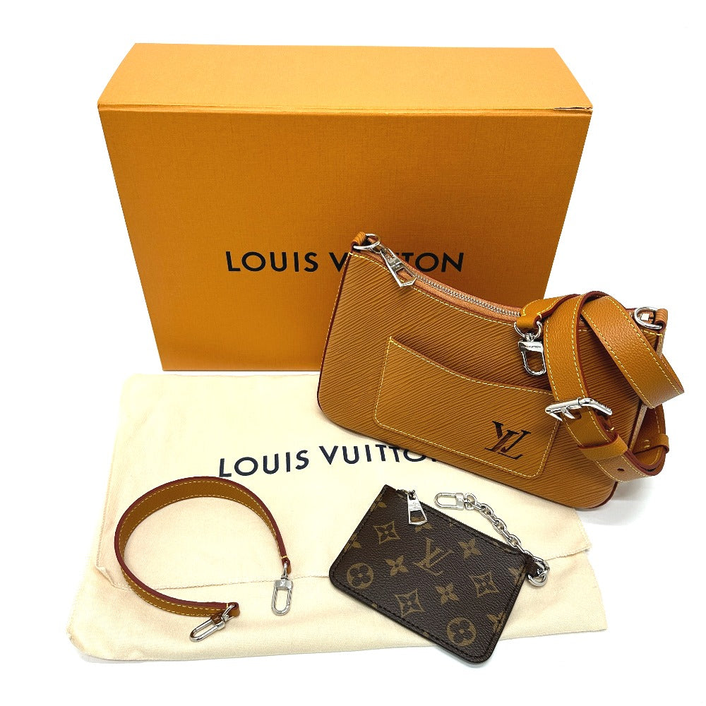 LOUIS VUITTON M80794 Epi Monogram Marel 2-Way Shoulder Bag in Epi Leather, Brown