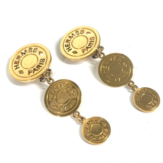 HERMES 3連 セリエ アクセサリー イヤリング メタル レディース - brandshop-reference