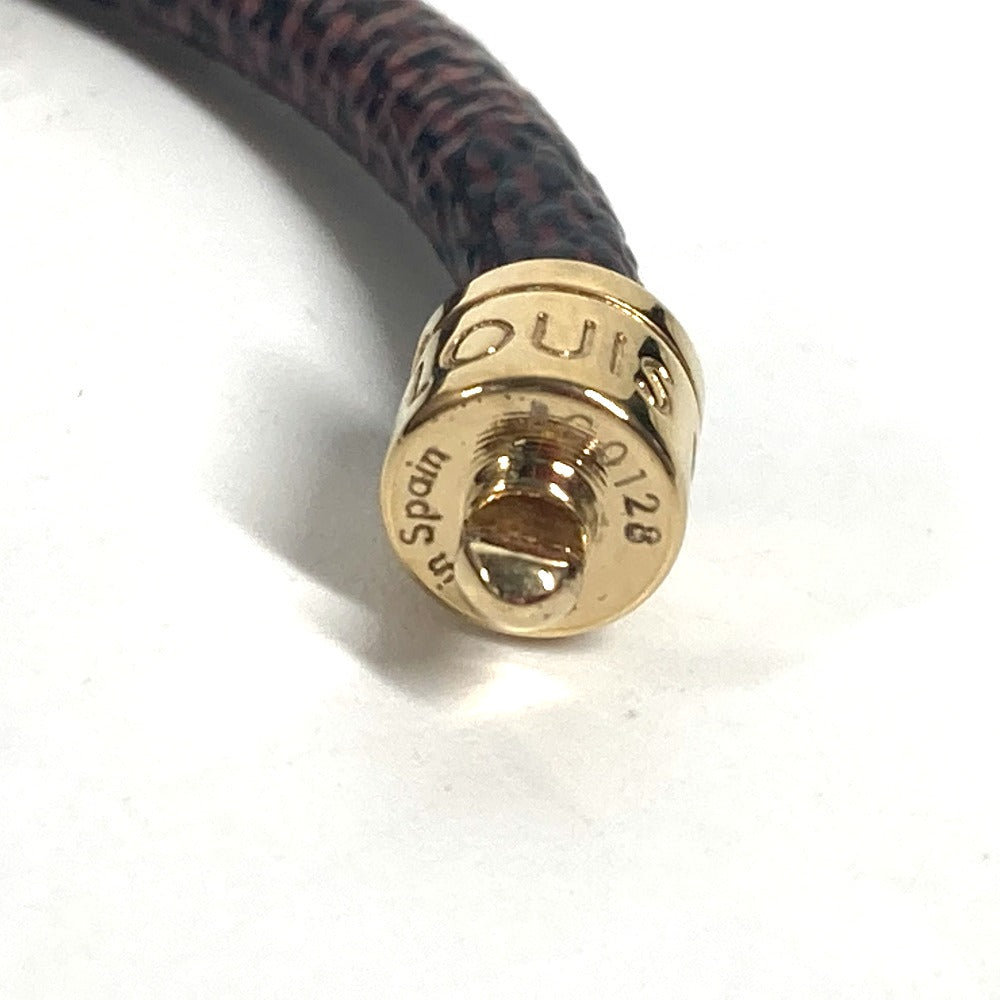 LOUIS VUITTON M6139F ダミエ ブラスレ・キープ イット バングル アクセサリー ブレスレット ダミエキャンバス レディース エベヌ ブラウン - brandshop-reference