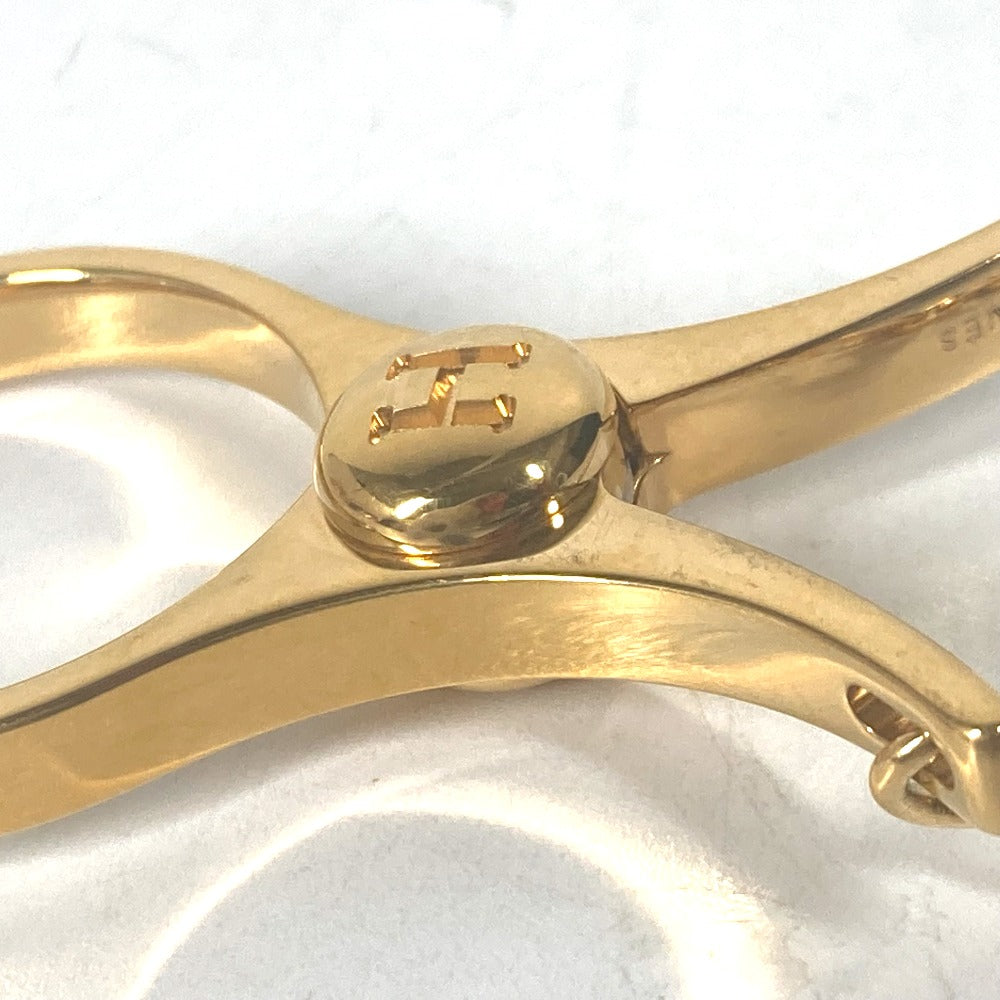 HERMES Fillou Glove Holder, Keychain, Glove Holder, Metal, Women's, Gold