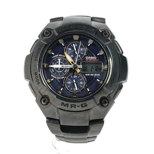 CASIO MRG-7100BJ G-SHOCK MR-G ジーショック メンズ時計 腕時計 チタン メンズ ブラック系 - brandshop-reference