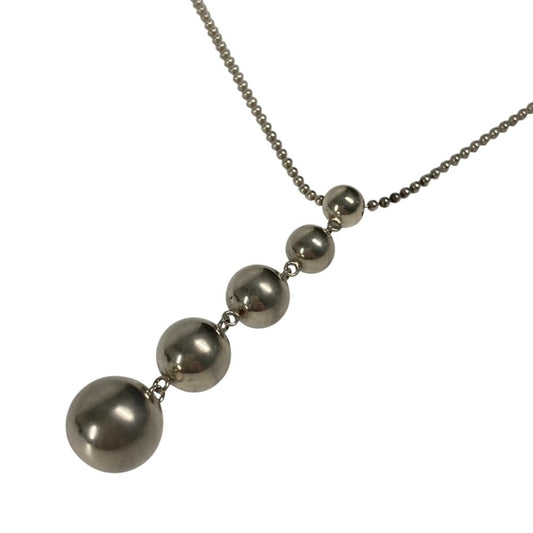 TIFFANY & Co. 5-Ball Hardware Necklace in 925 Sterling Silver for Women