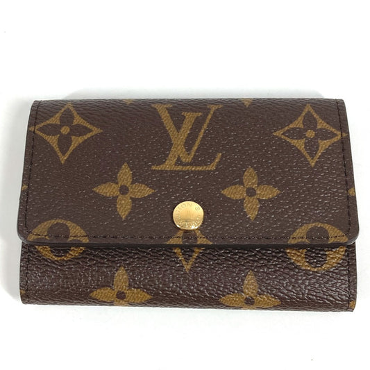 LOUIS VUITTON M62630 Estuche para 6 llaves con monograma Estuche para 6 llaves Multicle Estuche para 6 llaves Estuche para 6 llaves Estuche para llaves Lona con monograma Unisex Marrón