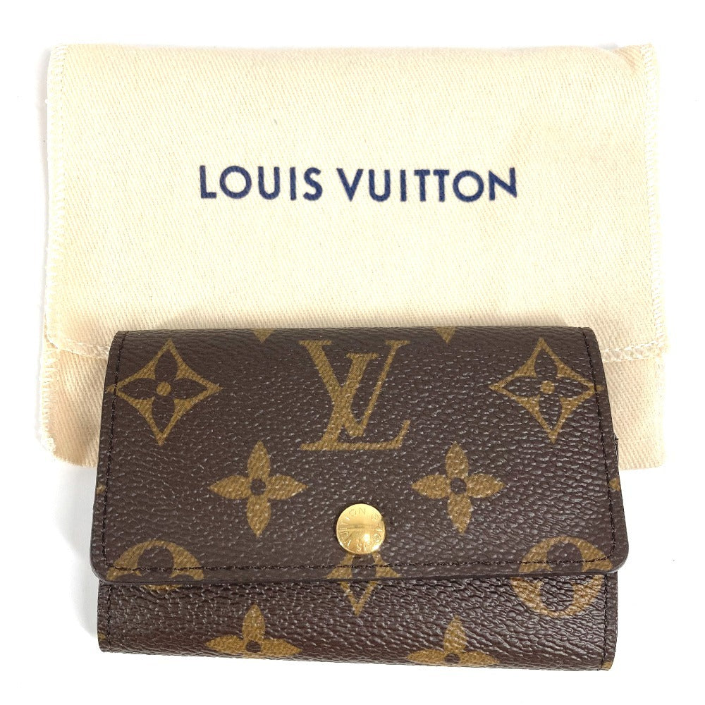 Louis Vuitton M62630 Monogram 6 Kunci Kes Multipa 6 Pemegang Kunci Kes Kunci 6 Kes Kunci Kes Kunci Kunci Monogram Kanvas Unisex Brown