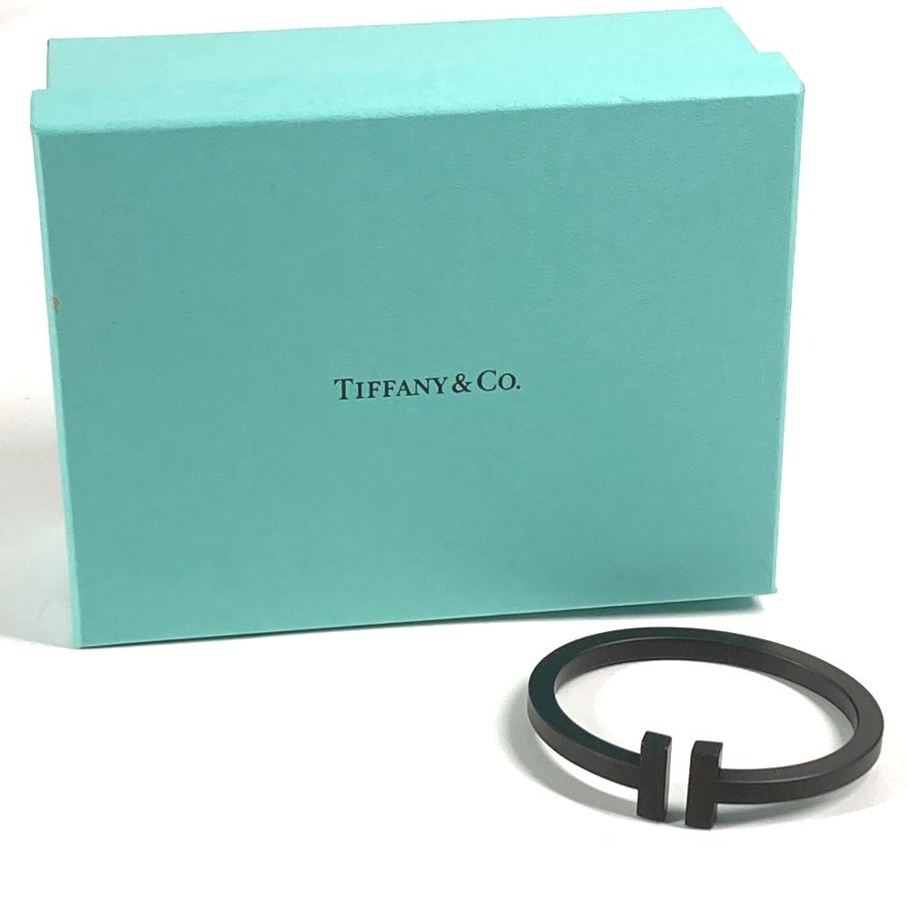 TIFFANY & Co. T-Square Bangle, Stainless Steel, Women's, Black