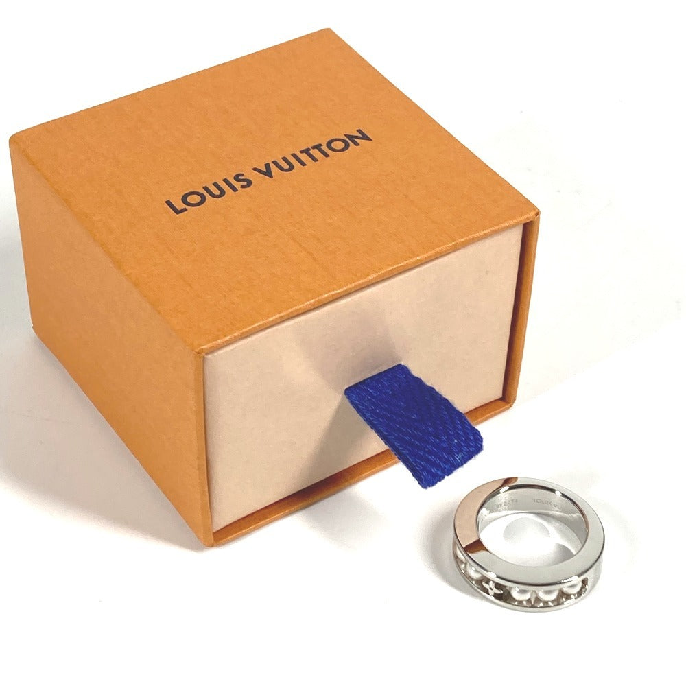 LOUIS VUITTON M1550S モノグラム リング・パール フュージョン アクセサリー リング・指輪 メタル ユニセックス シルバー