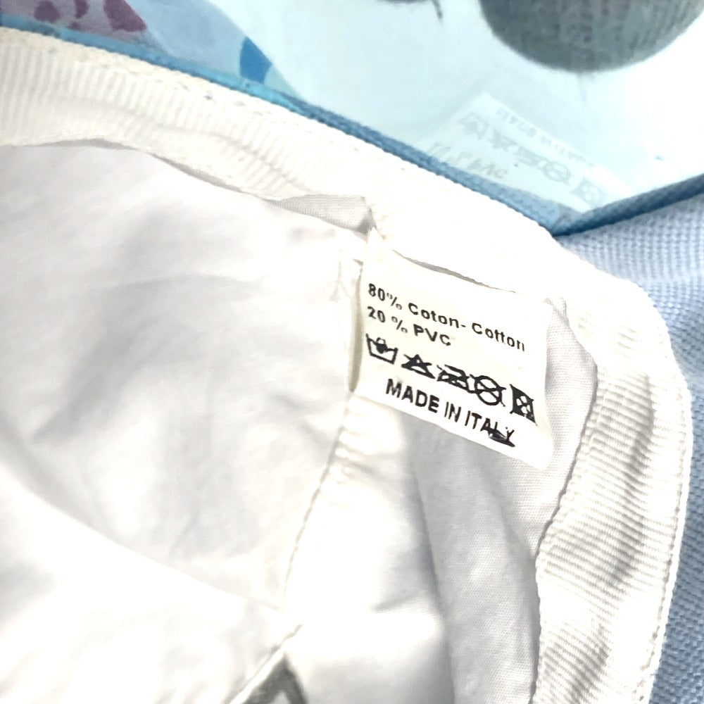 CHANEL スポーツ CC ココマーク カメリア ハット帽 帽子 バケットハット ボブハット ビニール ハット コットン レディース ブルー - brandshop-reference