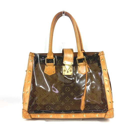 LOUIS VUITTON M92504 モノグラム ネオ・カバアンブルMM カバン 肩掛け トートバッグ ショルダーバッグ ビニール レディース ブラウン