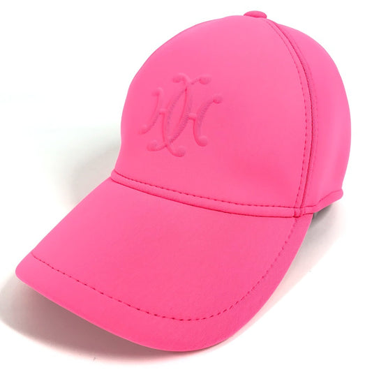HERMES Neovan Atlantic Hat Cap Gorra de béisbol Poliuretano Mujer Rosa