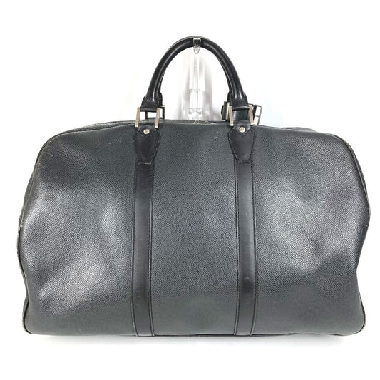 Louis vuitton m30122 taiga kendall pm kendall pm beg beg perjalanan beg perjalanan beg tangan boston beg taiga kulit unisex ardoise hitam