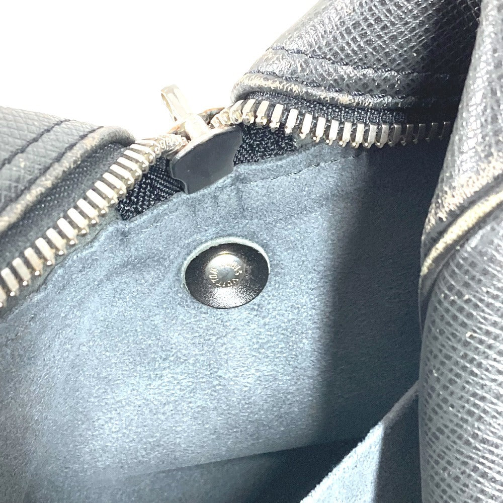 LOUIS VUITTON M30122 Taiga Kendall PM Kendall PM Bolso Bolso de viaje Bolso de viaje Bolso Boston Bolso Taiga Cuero Unisex Ardoise Negro